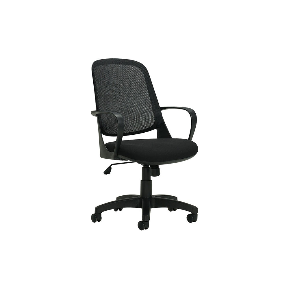 Global Amira Medium Mesh Back Tilter Chair - Black
