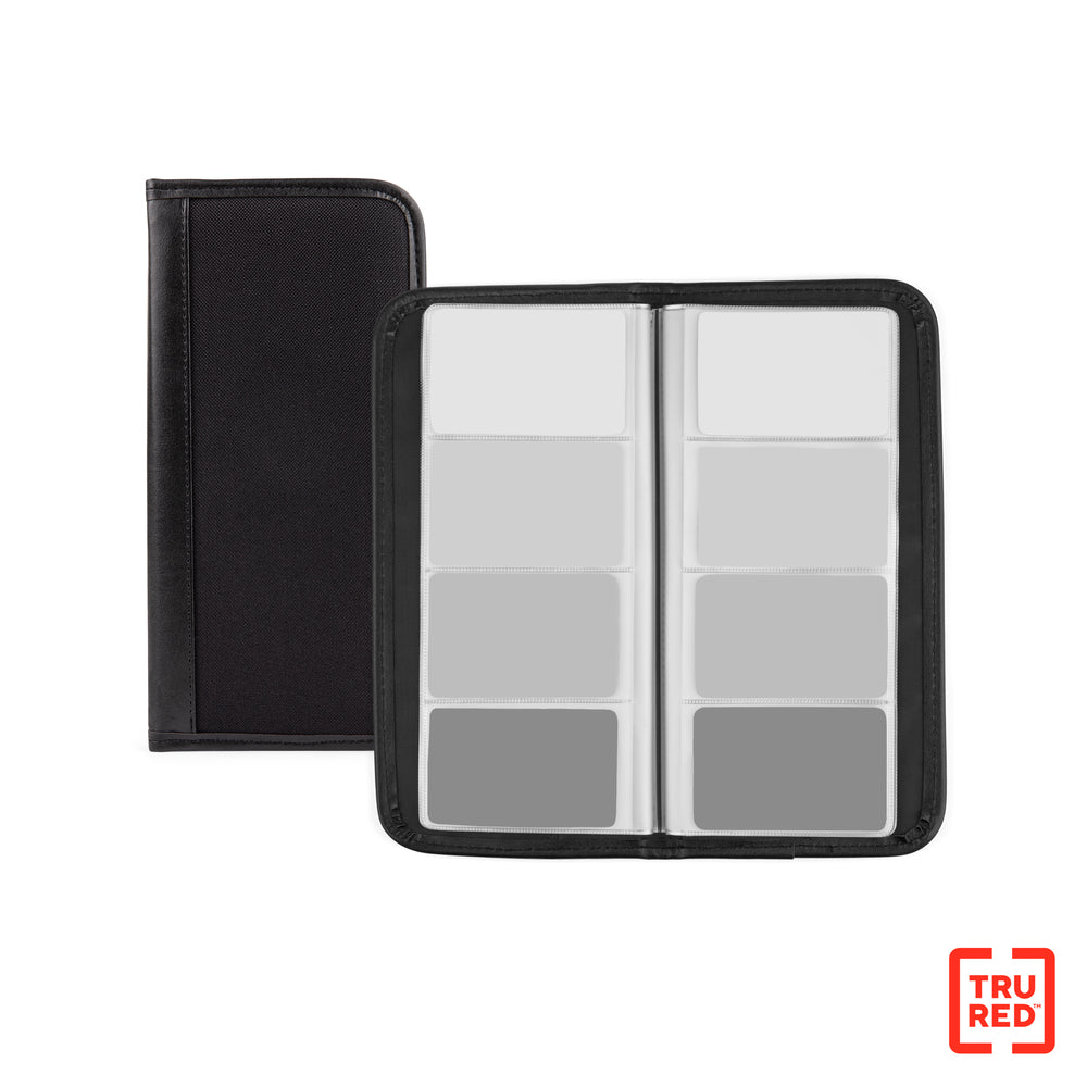 Bugatti Business Card Holder, Black, 128 Card Capacity