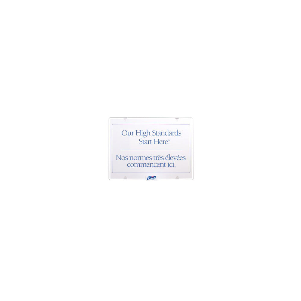 Panneau de distribution de lingettes Purell - Notre grand distributeur de lingettes Clean Store, 61 x 45 cm