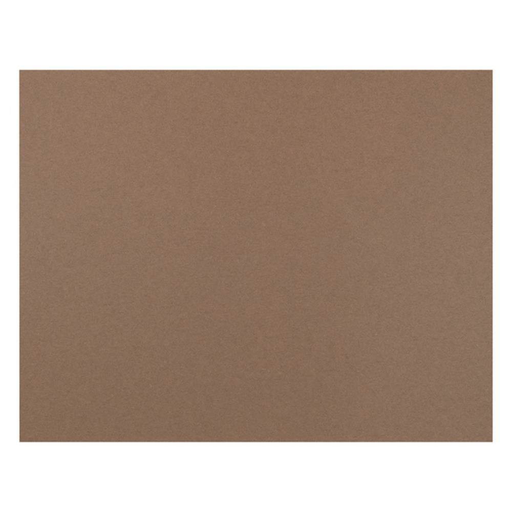 Carton de chemin de fer Pacon 4 plis, marron, 55,9 cm x 71,1 cm, 25 feuilles/paquet