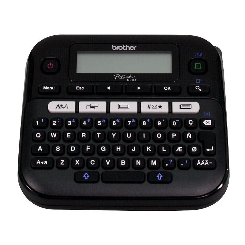 Brother P-Touch PTD210BK Easy-to-Use Label Maker