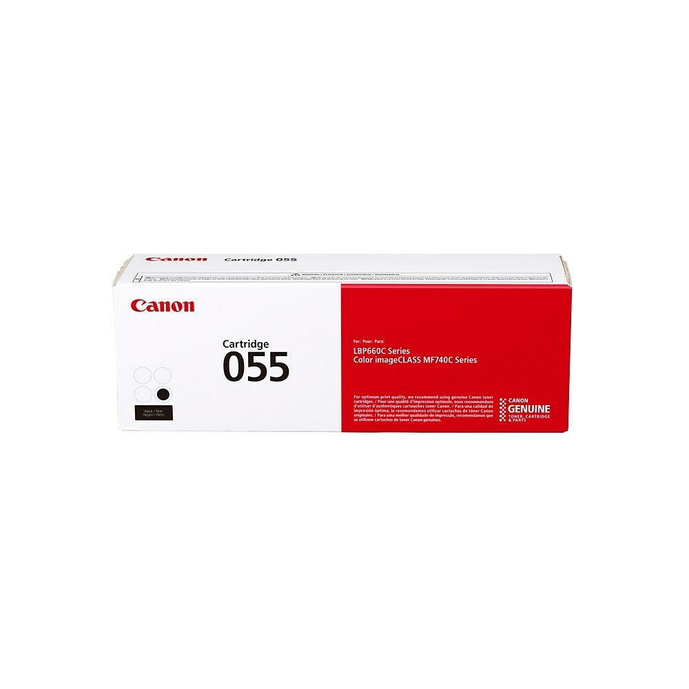 Canon 055 Black Cartridge, Standard Yield (3016C001)