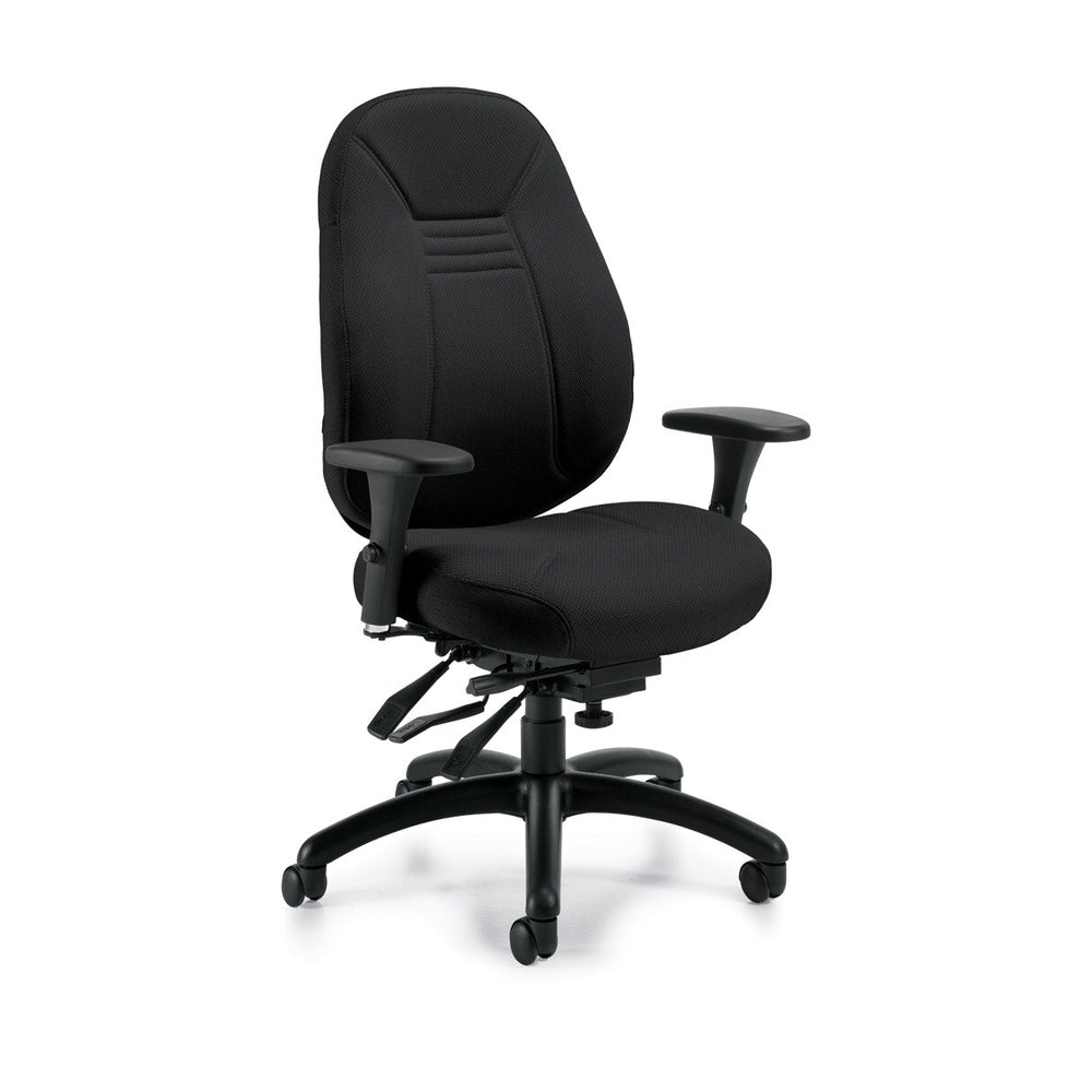 Global ObusForme Comfort 48" High Back Multi-Tilter Chair with Schukra - Terrace Echo