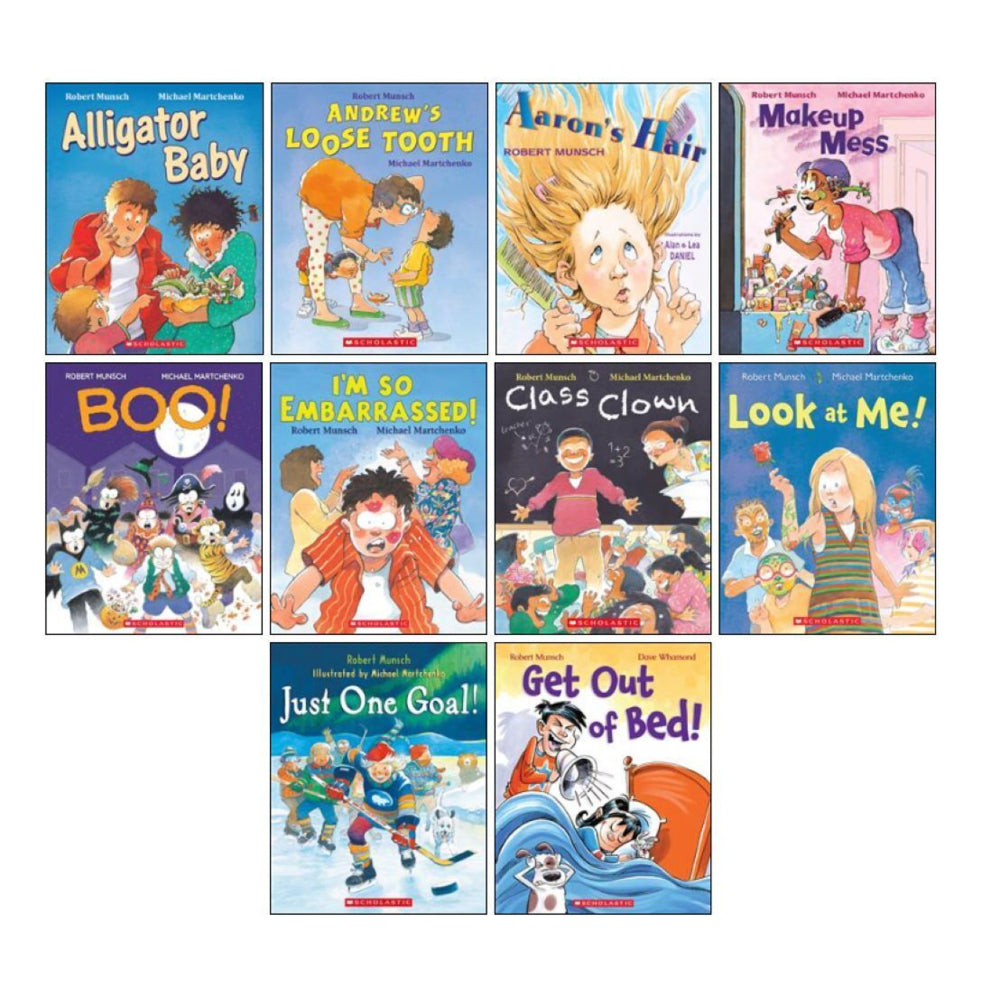 Scholastic Robert Munsch Book Set - Set of 10