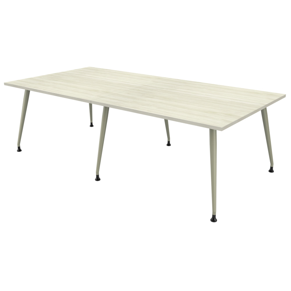 Heartwood HDL Innovations 8 person Rectangular Table - Winter Wood Silver