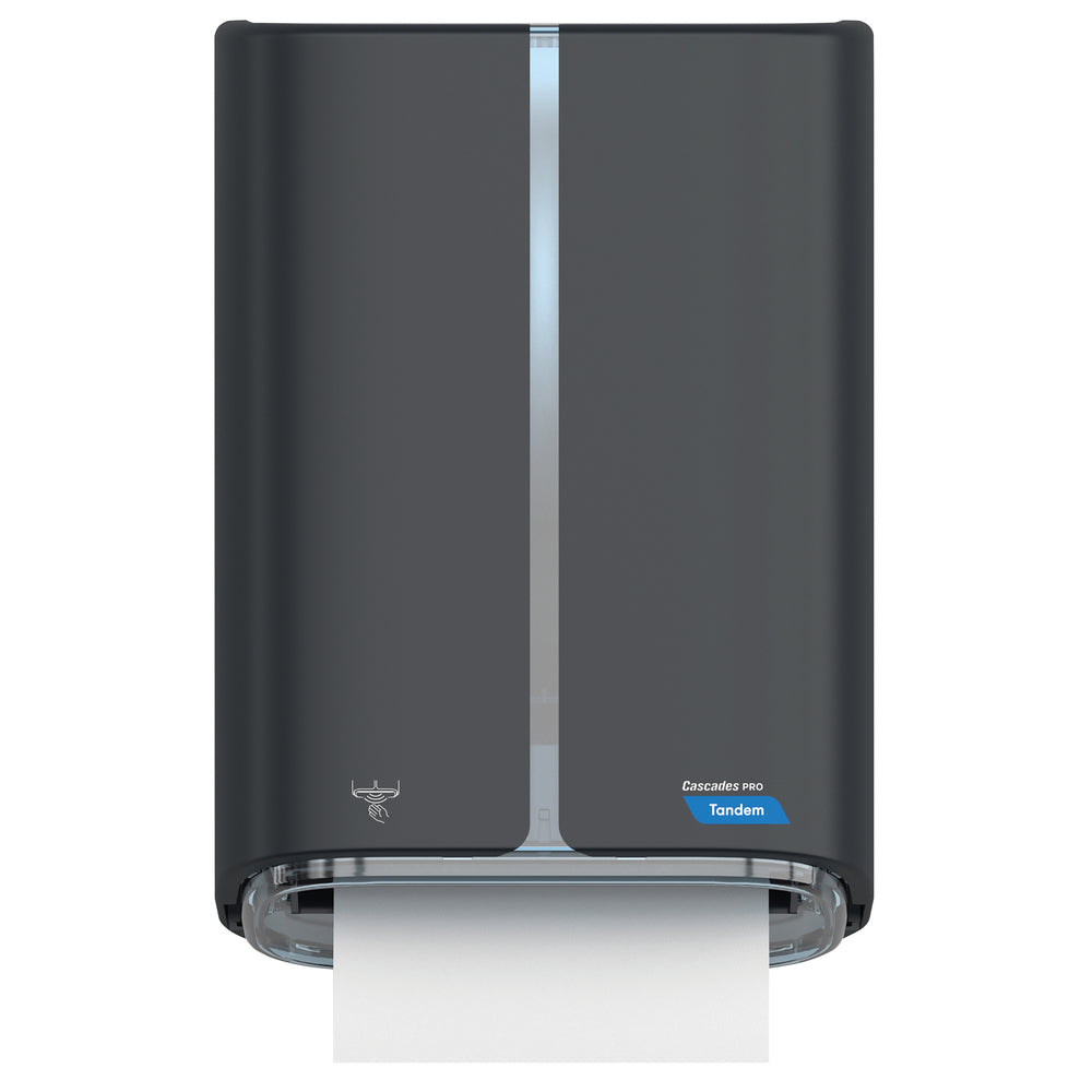 Cascades PRO Tandem Electronic Paper Towel Dispenser - Dark Grey
