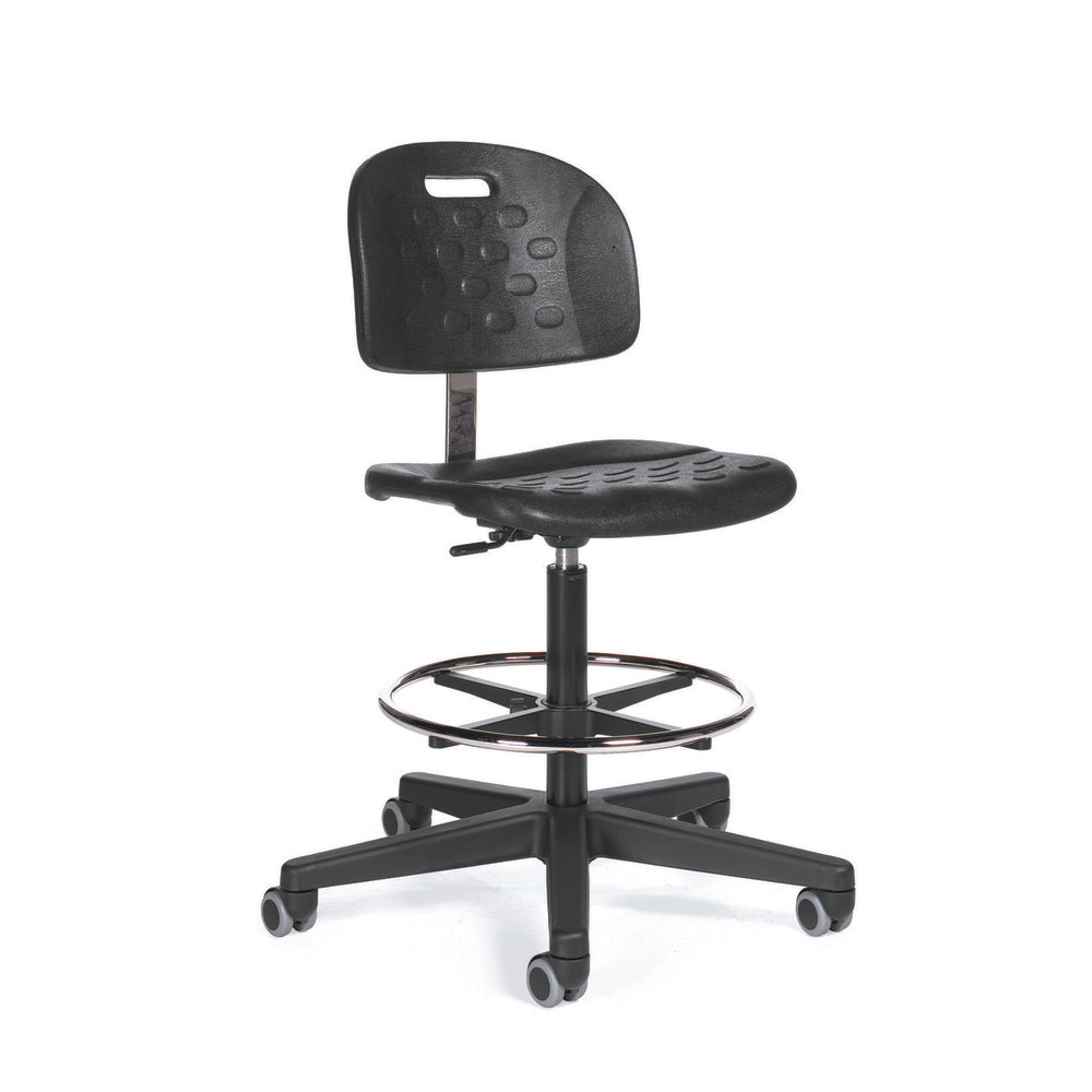 Tabouret de travail Minotaur-64 10 po, polyuréthane - Noir (BLACK), 9663-64 BLK