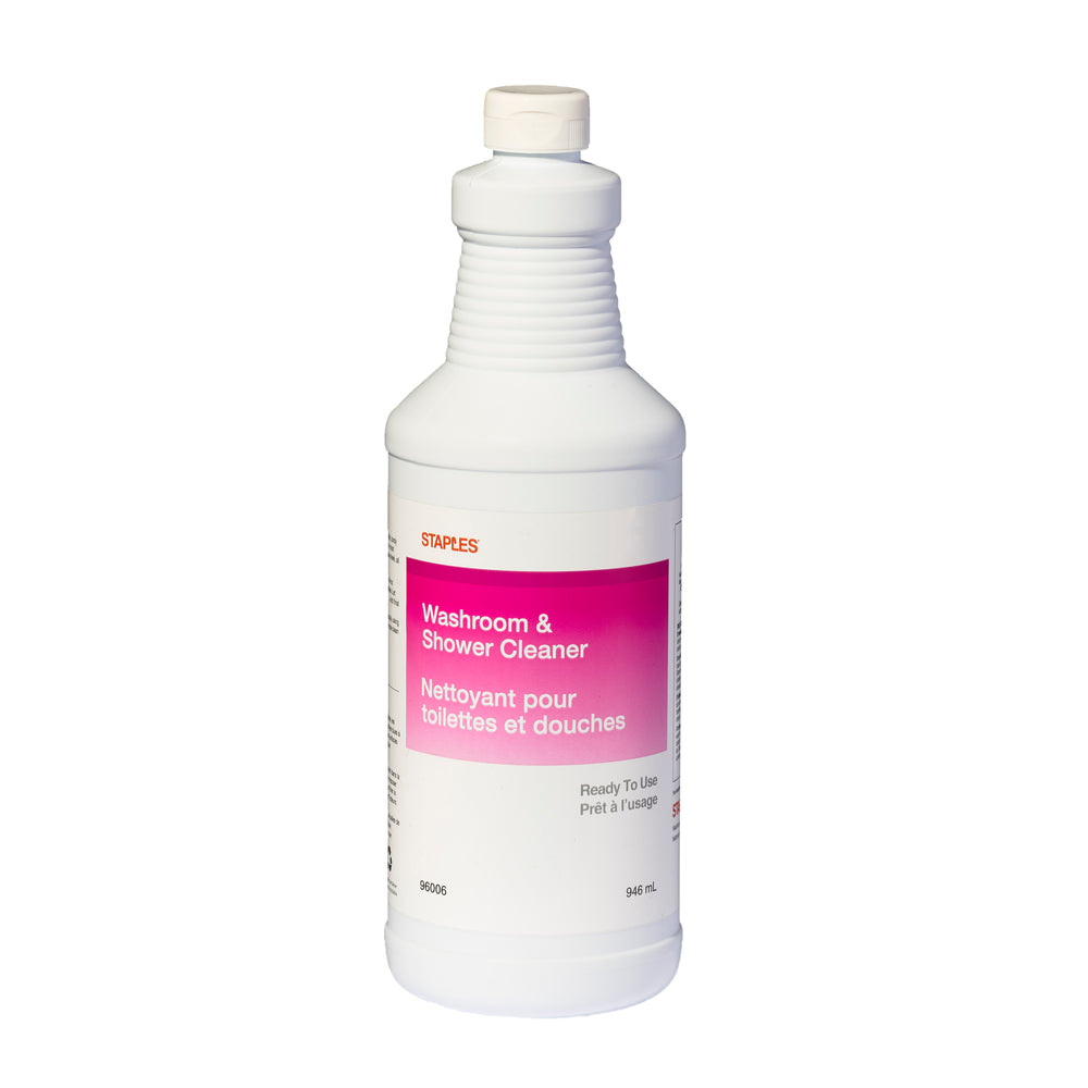 Staples Washroom & Shower Cleaner - 946 mL