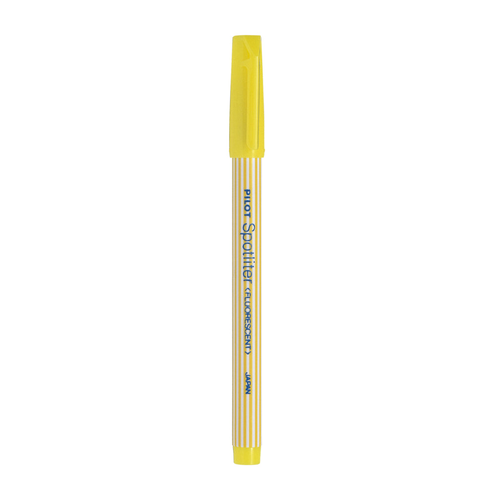 Pilot Spotliter Highlighter - Chisel Tip - Fluorescent Yellow - 12 Pack