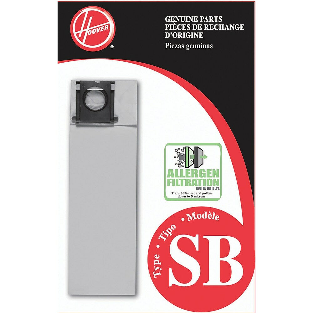 Sacs anti-allergènes Hoover - Type SB - Paquet de 10