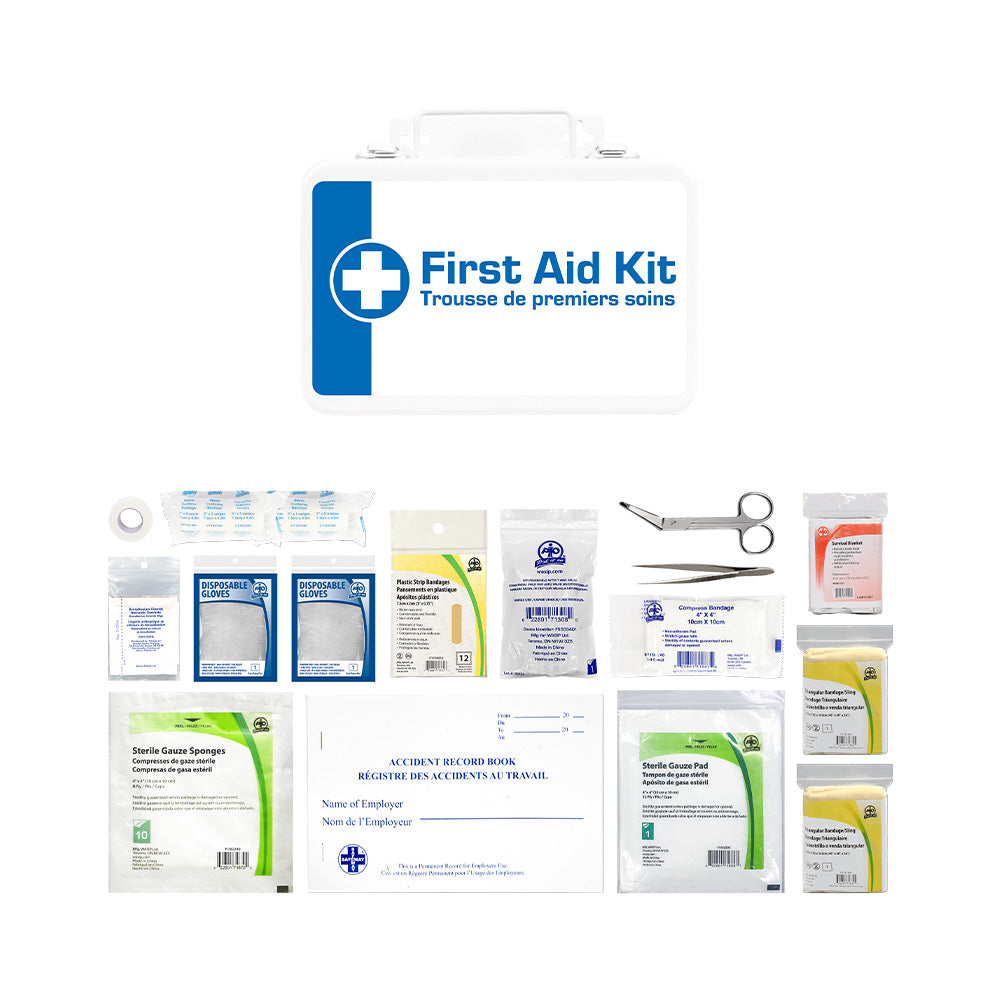 Wasip Federal Occupational A, 2-5 People First Aid Kit - 2-5 People - Metal
