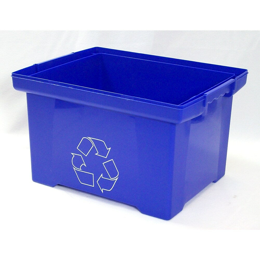 Storex Recycling Blue Bin