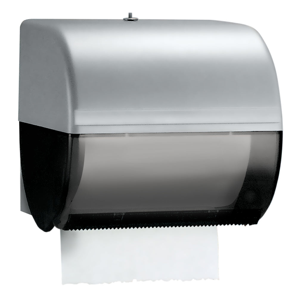 Kimberly-Clark Professional Omni Roll Hard Roll Towel Dispenser - for 1.5" Core Roll Towels - Compact Dispensing - 10.5" x 10.0" x 10.0" - Black