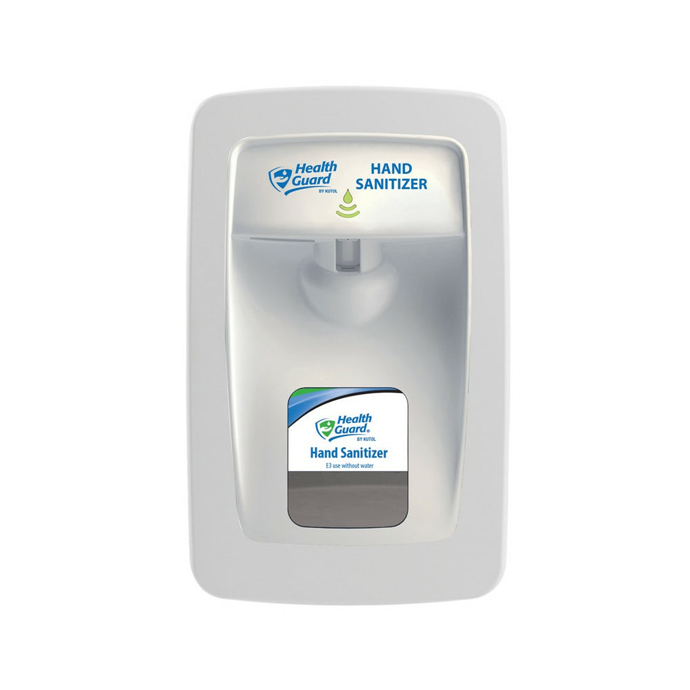 Distributeur de désinfectant pour les mains sans contact Kutol Designer Series Health Guard - Blanc