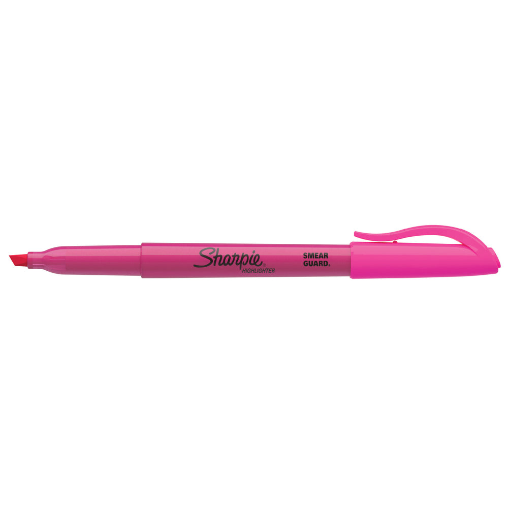 Sharpie Chisel Tip Pocket-Style Highlighters - Pink