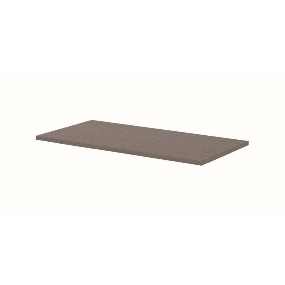 Bureaux à emporter - Plateau de table Newland pour base réglable en hauteur - 48" x 24" - Gris