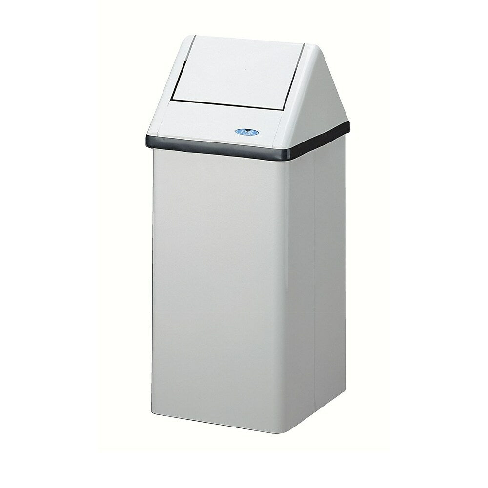 Frost Free Standing Waste Receptacle - 105-Litre - White