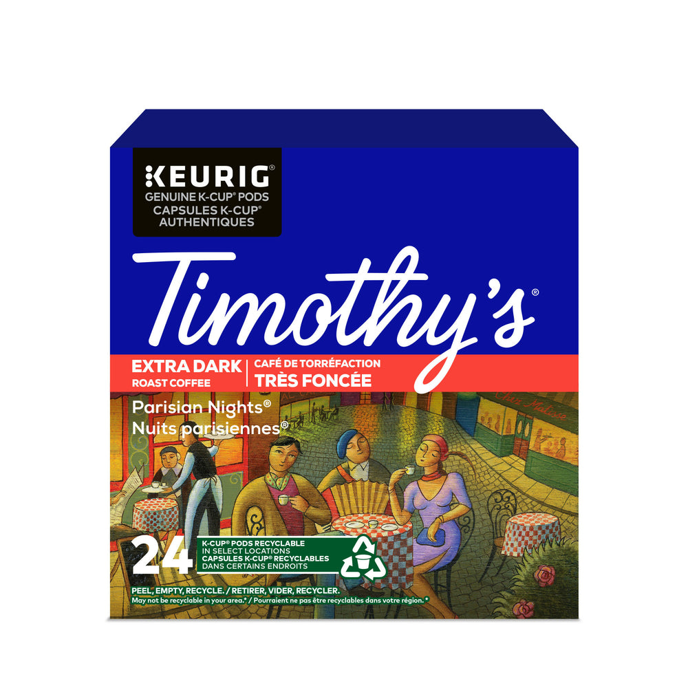 Capsules K-Cup Timothy's Parisian Nights - Paquet de 24