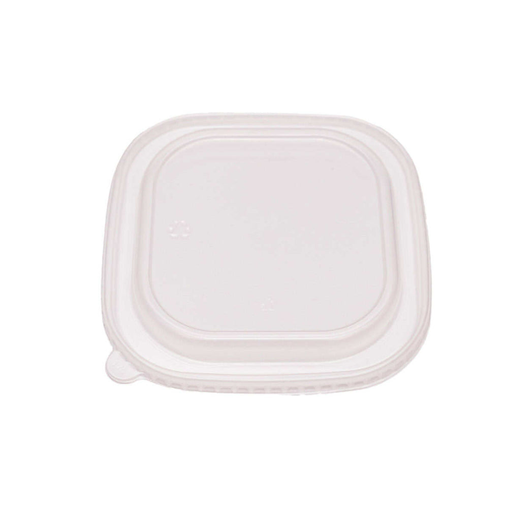 Eco-Packaging Lid for 34/44oz Bamboo Square Bowls - 300 Pack