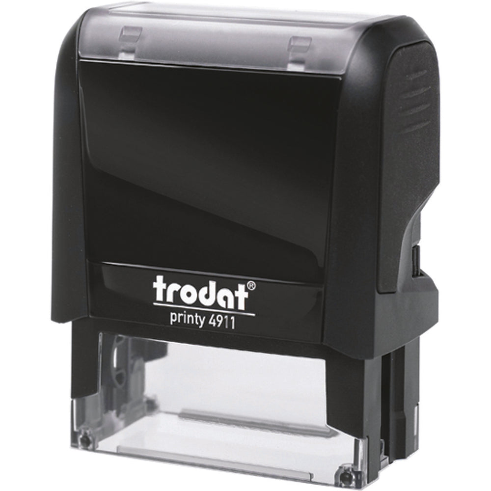 Tampons Trodat Eco Printy, anglais, « Crédit », rouge, 3,8 cm x 1,2 cm