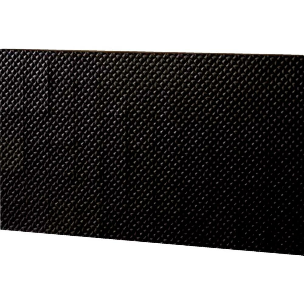 Dalle acoustique en liège ondulé Archyi - 20,3 x 20,3 cm - Noir - Paquet de 12