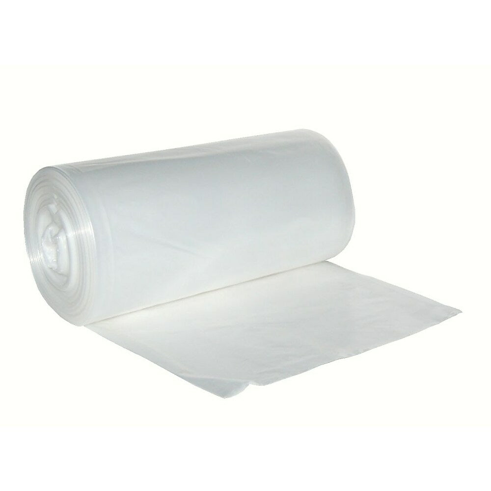 Sacs poubelles dégradables Berry Plastics en polyéthylène ultra-résistant 35" x 50" 1,1 mil - Transparent - Paquet de 100