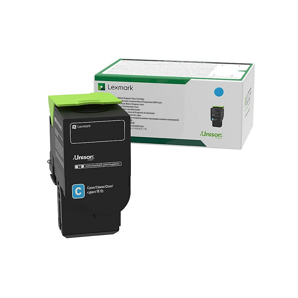 Lexmark C241XC0 Cyan Extra High Yield Return Program Toner Cartridge