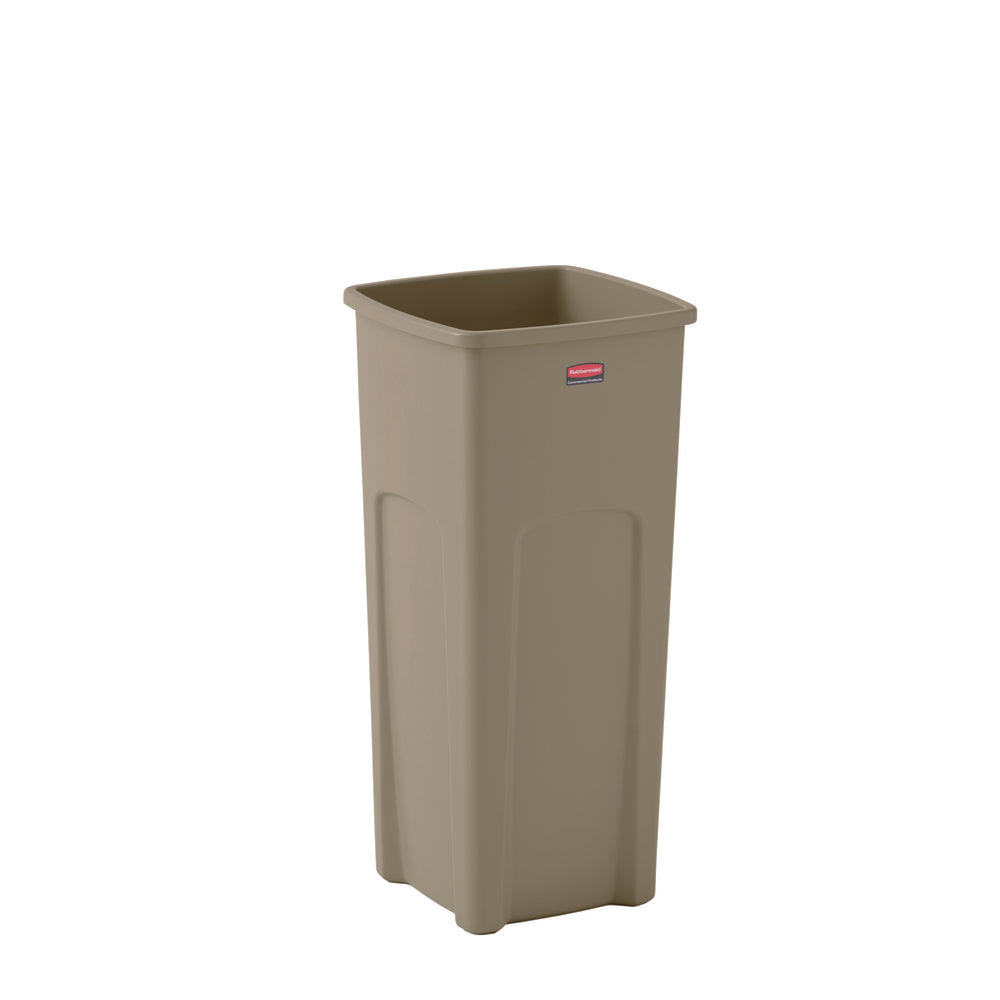 Poubelle Rubbermaid Untouchable - Beige - 87 1/10 L - 41,9 cm (L) x 39,4 cm (l) x 78,9 cm (H)