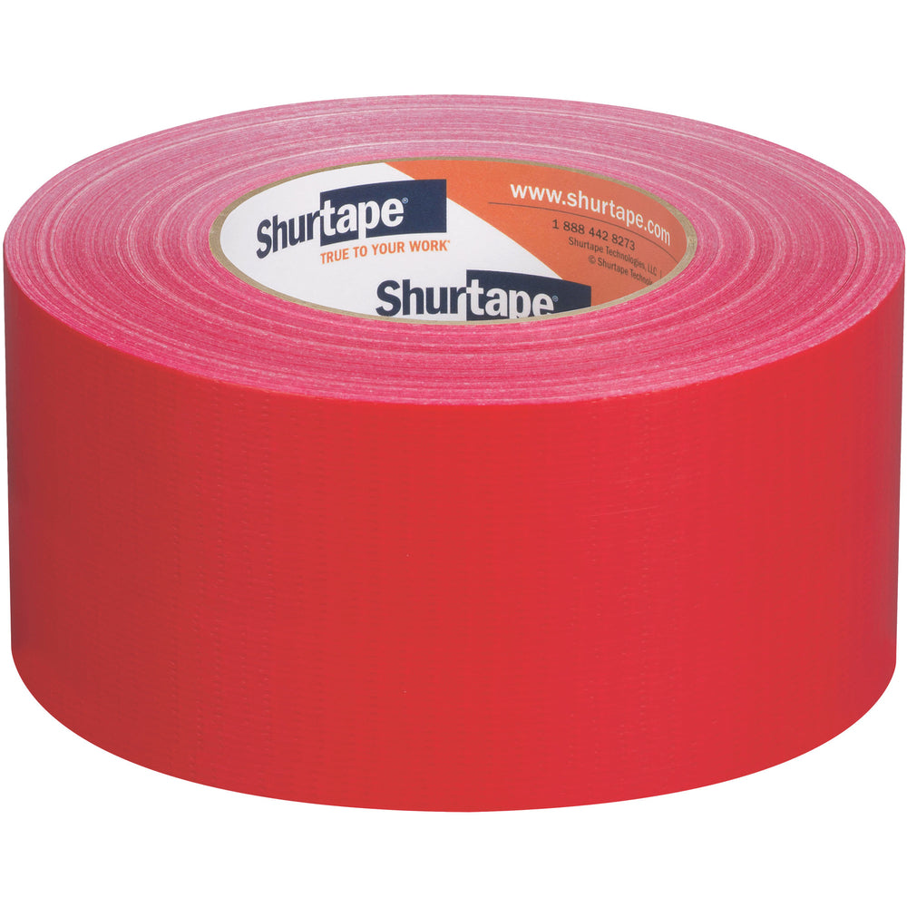 Ruban adhésif en toile Shurtape PC 618 Performance Grade - 72 mm l x 55 m L - Rouge