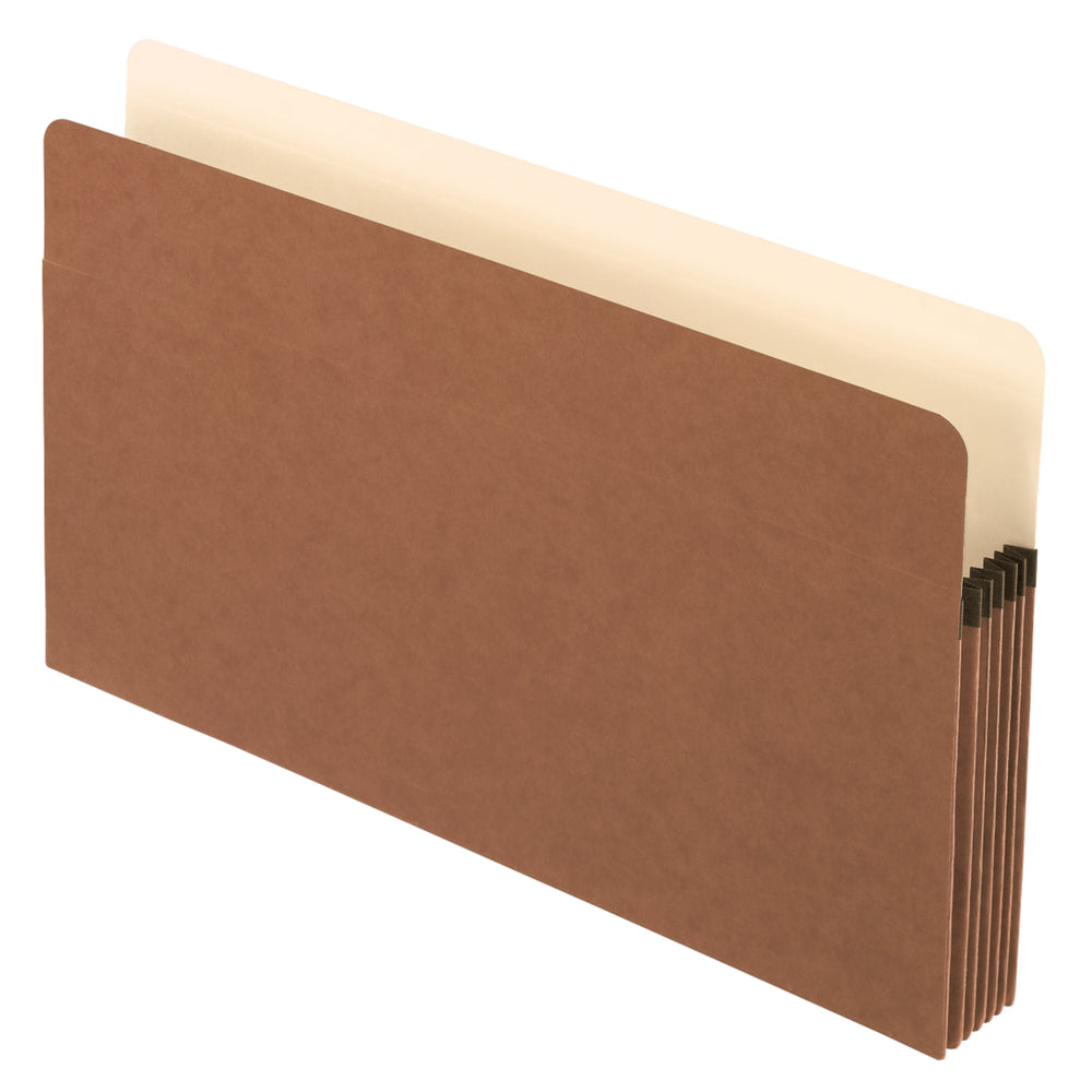 Pochettes de classement Pendaflex extensibles de 5,25 po - Format légal - Marron