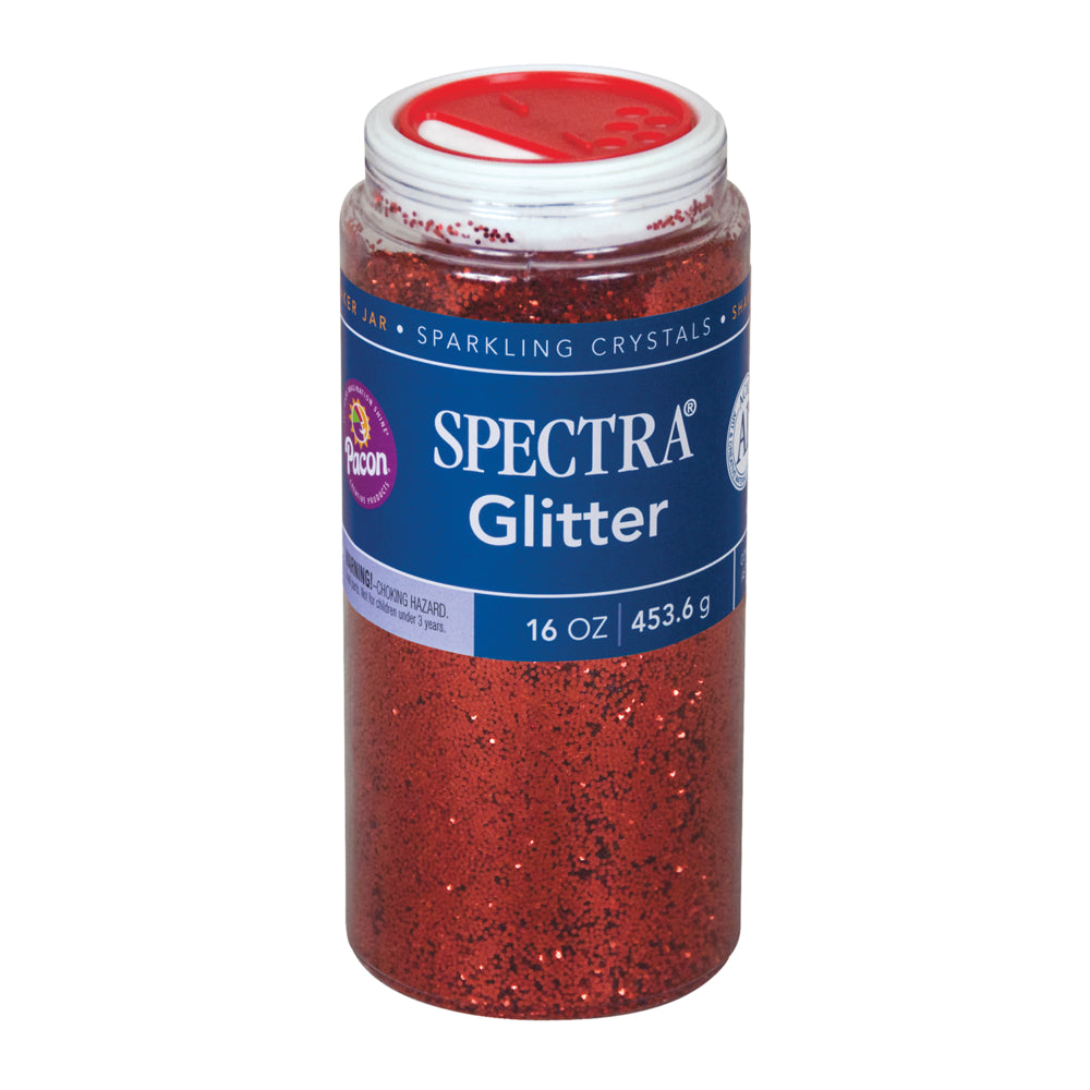 Spectra Glitter, rouge, 453,6 grammes