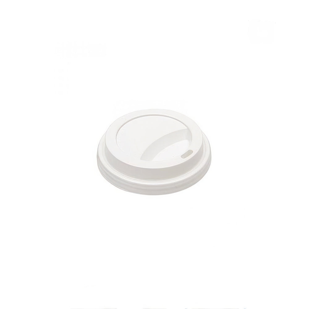 Eco-Packaging Plastic Hot Cup Dome Lid - 90mm - White - 1000 Pack