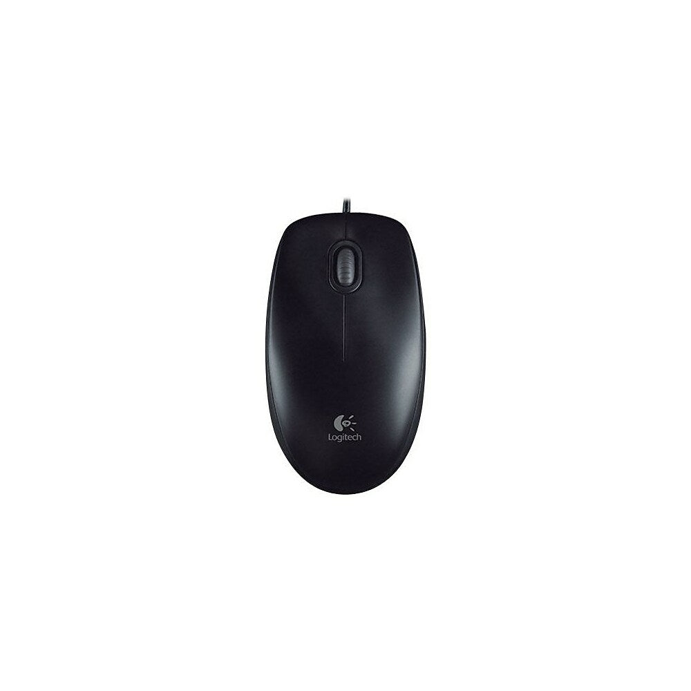 Souris optique USB DNPLogitech B100, noire