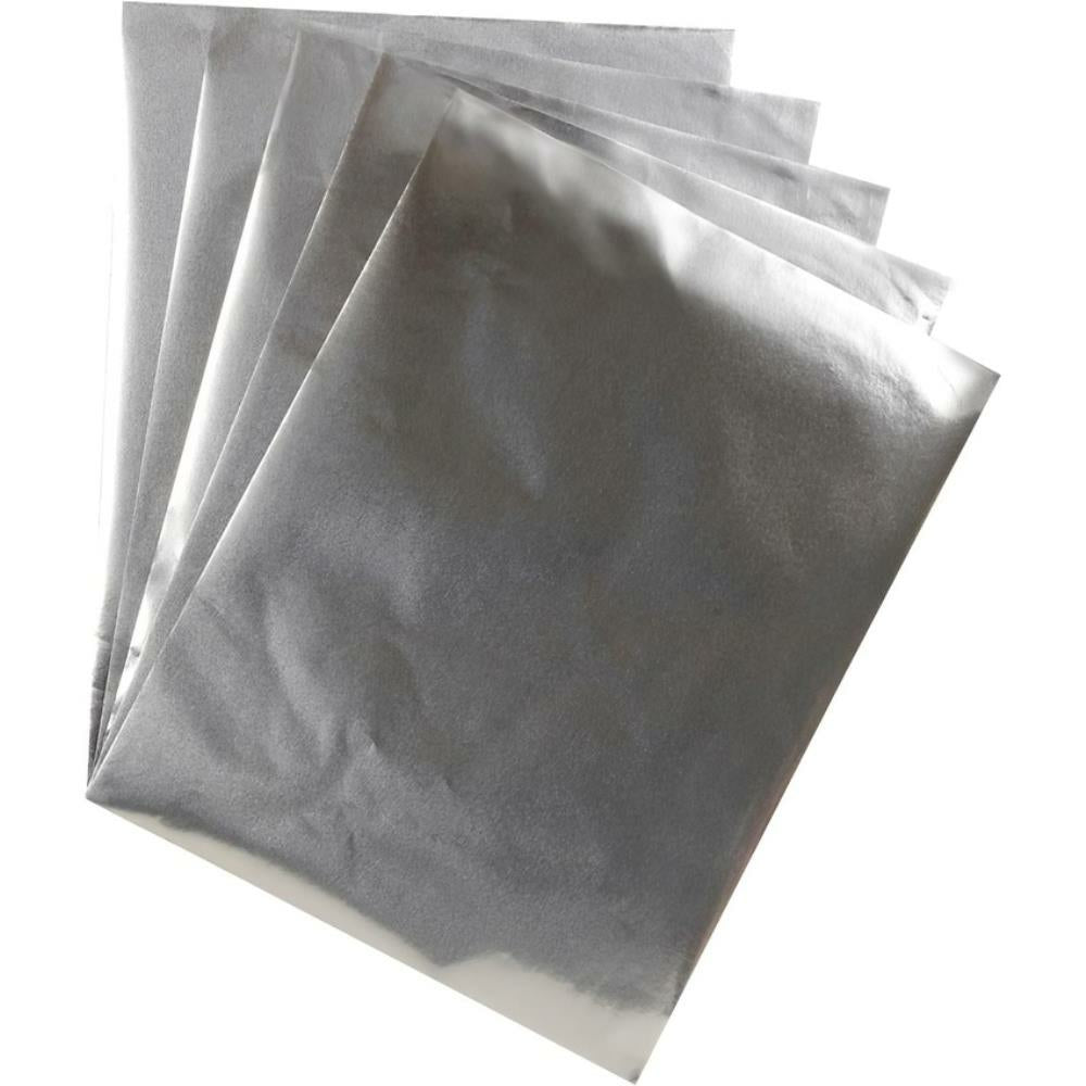 Panneau métallique Hygloss - Argent - 50,8 cm x 66 cm - Lot de 10