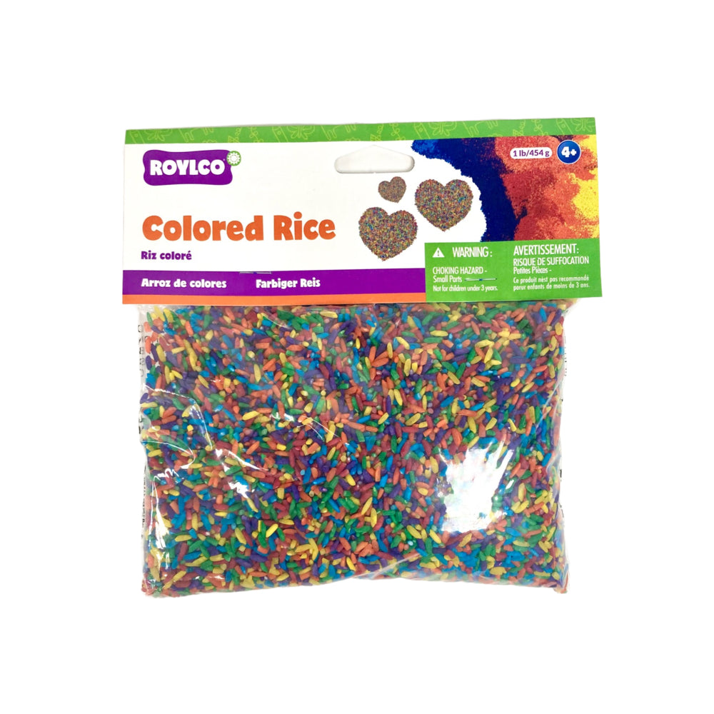 Roylco Art-A-Roni Coloured Rice - 1 lb