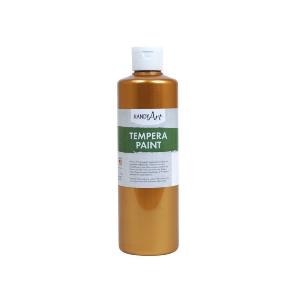 Tempera liquide métallique Handy Art, Treasure Gold, 473 ml.