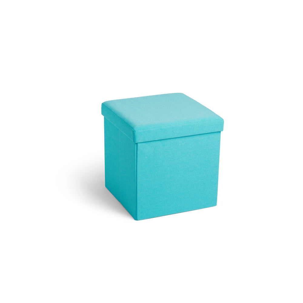 Poppin Box Seat - Aqua