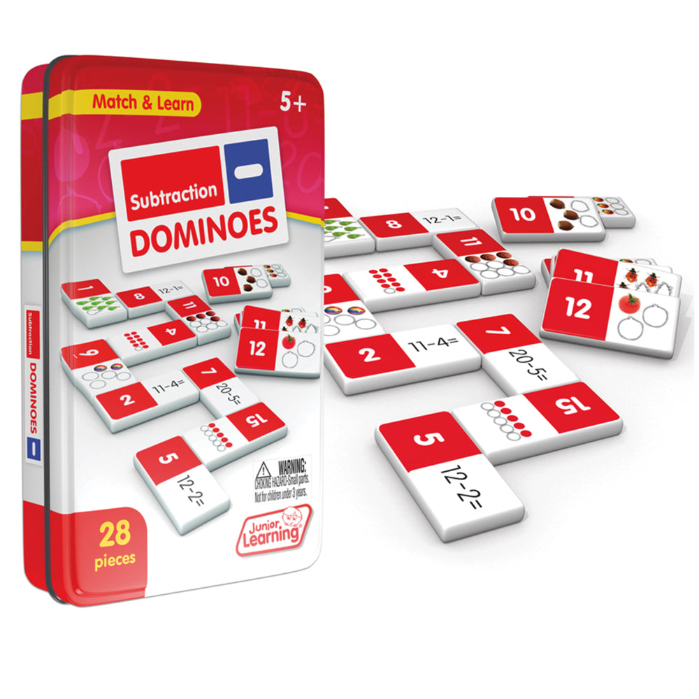 Dominos de soustraction Junior Learning