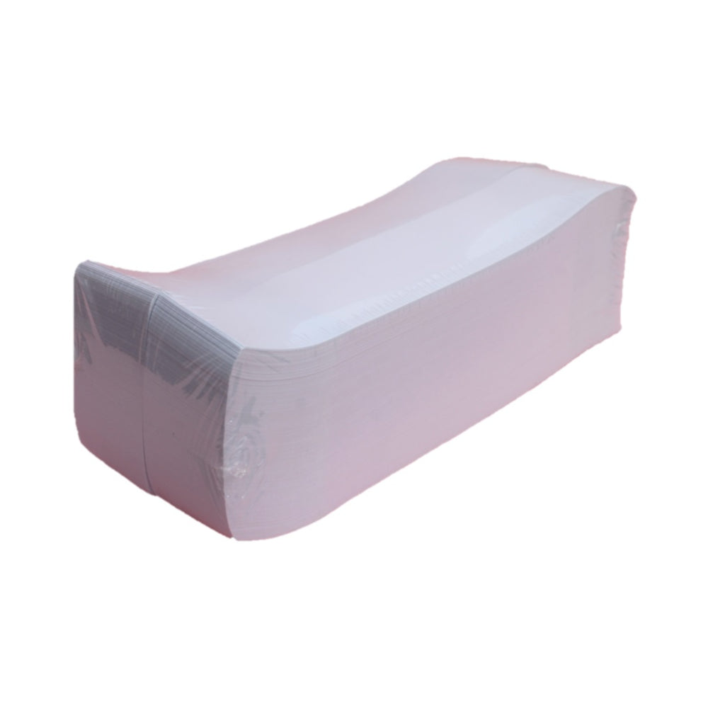 Bracelet NSSCAN - 1,5" - Press-Sens - Devise - Paquet de 1000 - Blanc