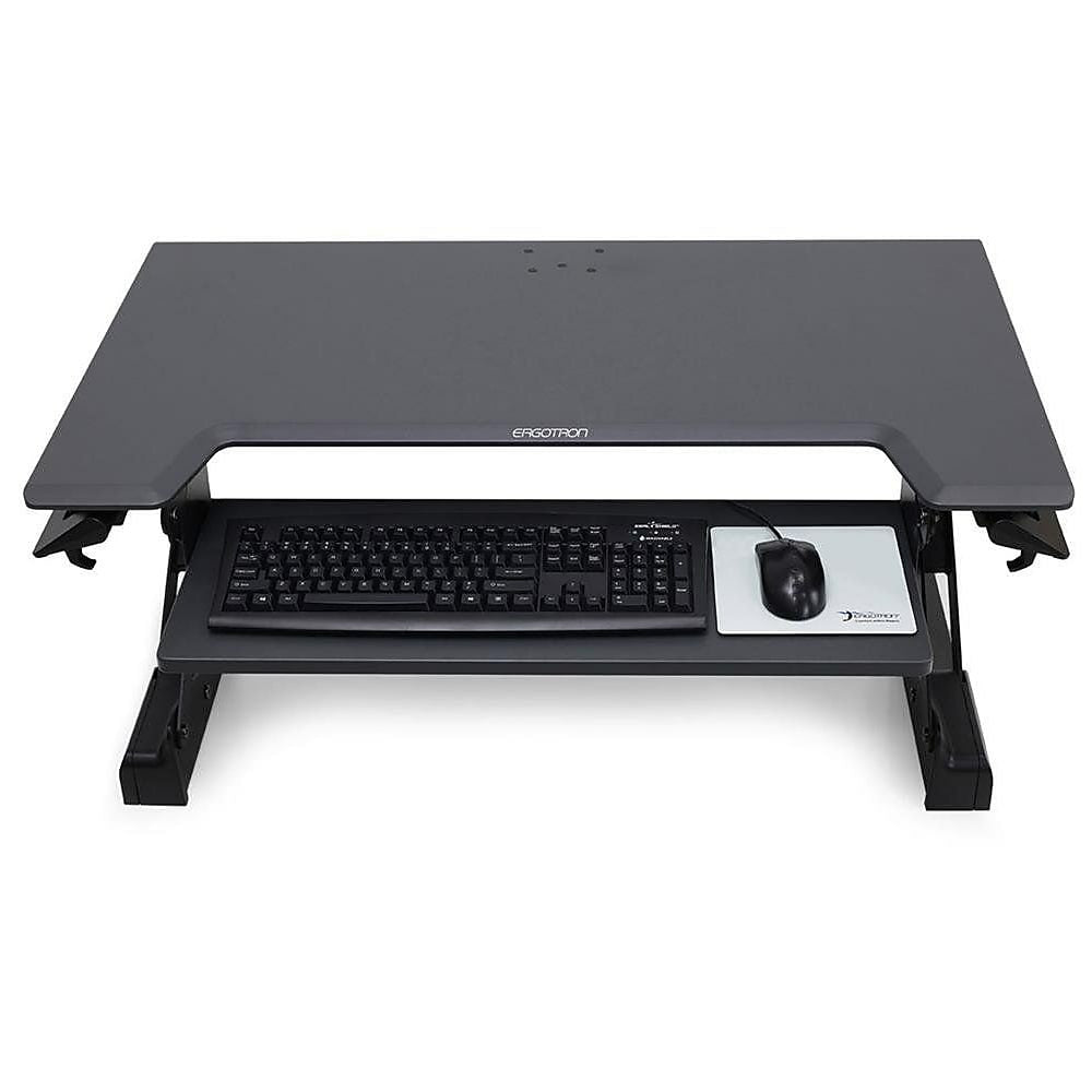 Ergotron WorkFit-TL Desktop Sit-Stand Workstation - Black (33-406-085)