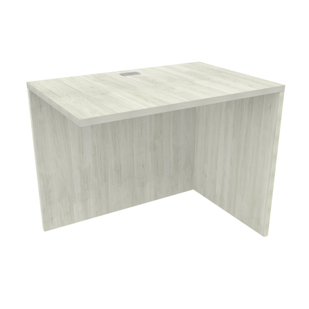 Chevalet/retour réversible en bois de cœur – Finition bois d'hiver (INV2436RSBRW)