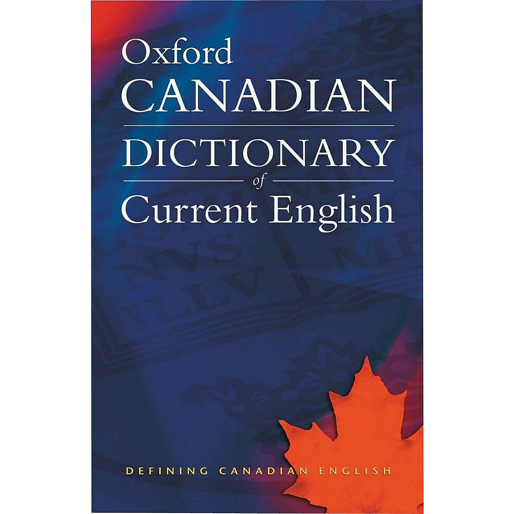Oxford Canadian Dictionary Of Current English
