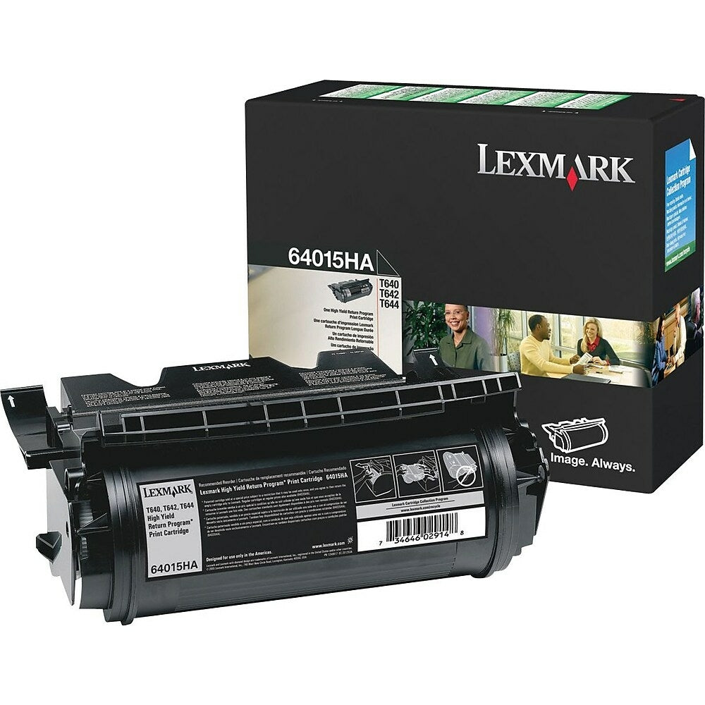 Cartouche de toner Lexmark 64015HA - Haute capacité - Noir