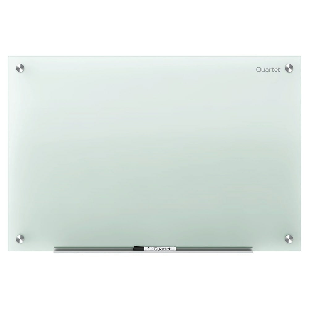 Tableau effaçable à sec Quartet Infinity en verre, givré, 96" x 48" (20112)