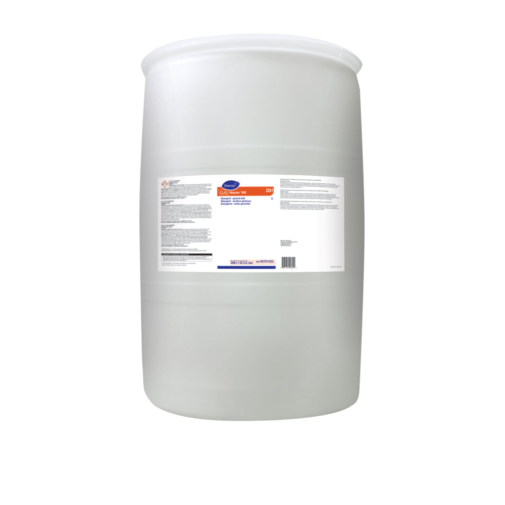 Diversey Clax Master 100 22A1 Neutral Laundry Detergent - 55 gal