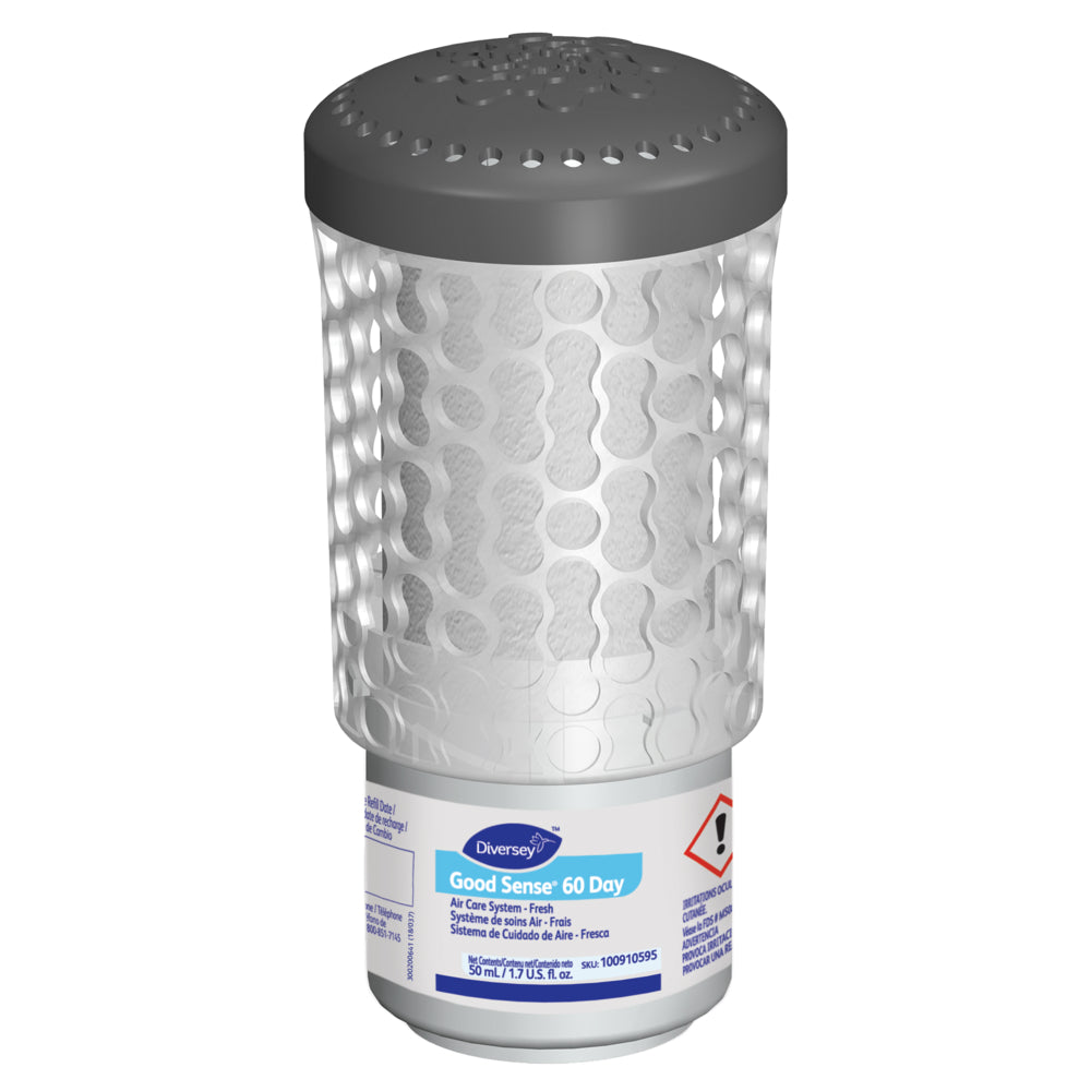 Recharge pour système de désodorisant Diversey Good Sense 60 jours - Fresh - Lot de 6