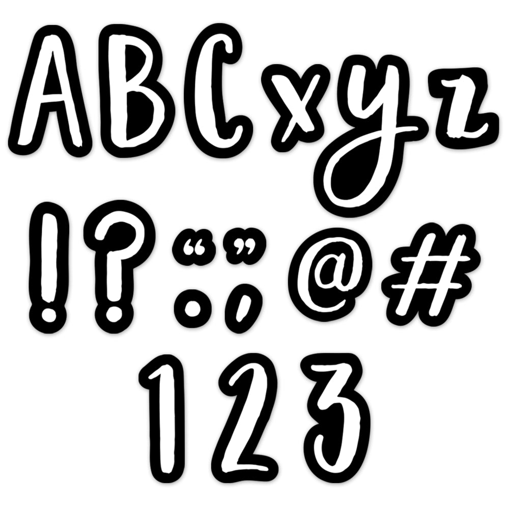 Creative Teaching Press Classroom Cafe 4" Designer Letters