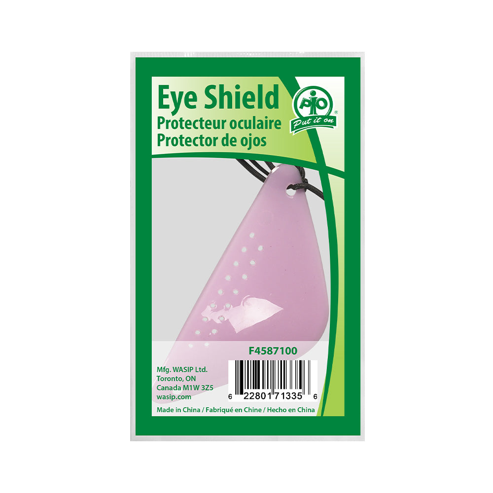 Wasip Ventilated Plastic Eye Shield - Pink