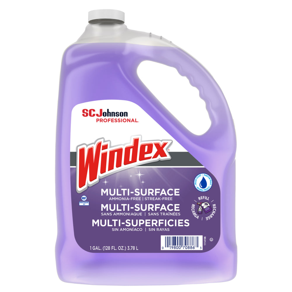 Windex Non Ammoniated Cleaner Refill - 3.78L
