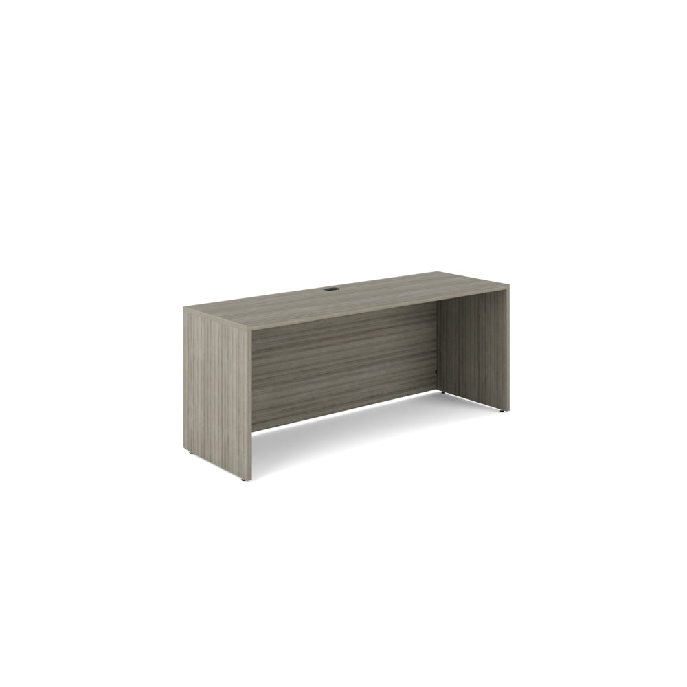 Offices to Go Newland Desk Credenza - 72" x 24" - Light Grey